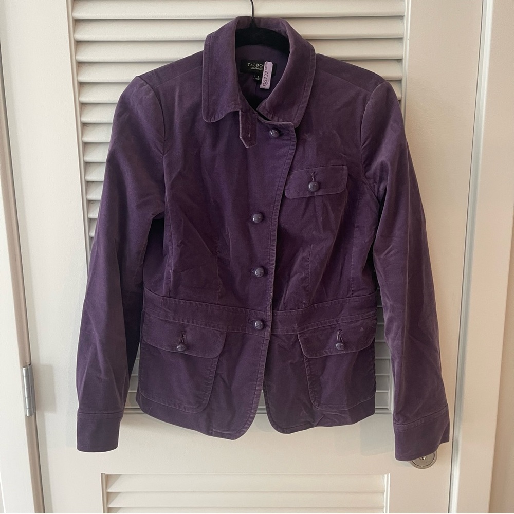 Talbots Velveteen Blazer